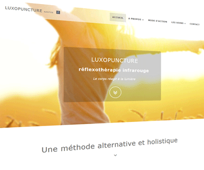Webmaster Nantes - Création de site internet - Luxopuncture Nantes